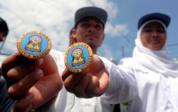 Pelajar SMA Dididik Jadi Polisi Siswa untuk Cegah Tawuran